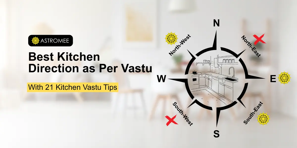 Best Kitchen Direction as Per Vastu