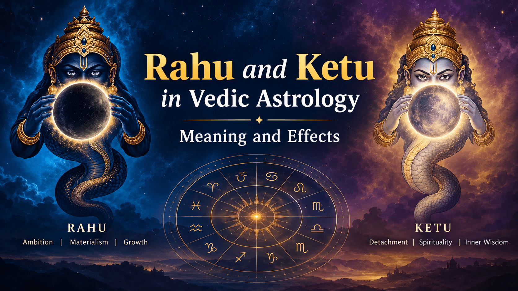 Rahu and Ketu in Vedic Astrology