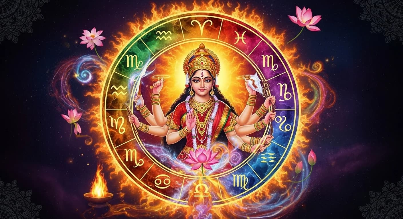 Navratri colors 2025 for zodiac